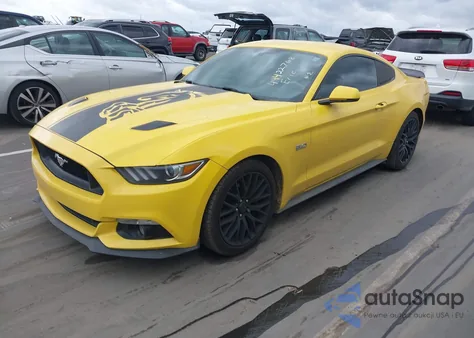 2015 Ford Mustang Gt Premium из США, поврежденный, VIN 1FA6P8CF8F5308815